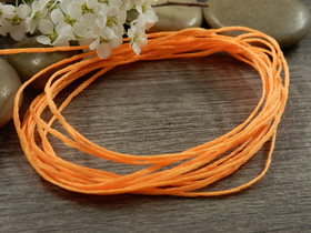 Vahattu nauha, 1mm, oranssi, 1m