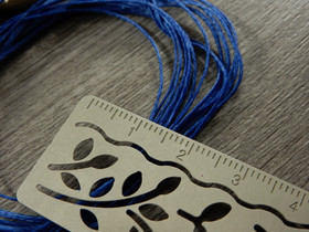 Vahattu nauha, 1mm, tummansininen, 1m