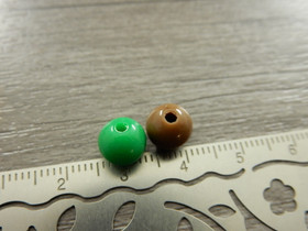 Akryylihelmi, 8mm, mixsetti, 20kpl