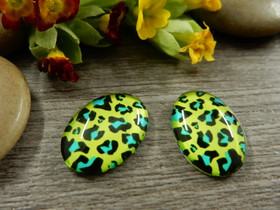 Kapussi kuvio, 13x18mm, moniväri, 1kpl