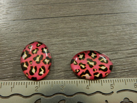 Kapussi kuvio, 13x18mm, moniväri, 1kpl