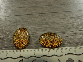 Kapussi kuvio, 13x18mm, moniväri, 1kpl