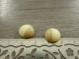 Kapussi raita, 12mm, beige-ruskea, 1kpl