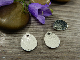 Pisarariipus, 12x10mm, kromi, 1kpl