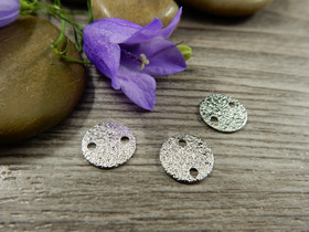 Ympyräriipus/linkki, 8mm, kromi, 1kpl