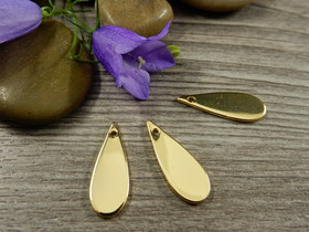 Pisarariipus, 19x7mm, 18K/kulta, 1kpl