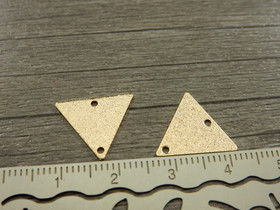 Kolmioriipus/linkki, 13x15mm, 18K/kulta, 1kpl