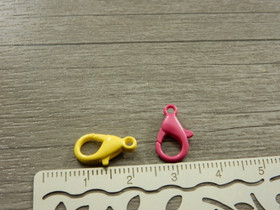 Papukaijalukko, 14mm, mixsetti, 10kpl