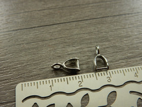 Riipuspidike, 10x6x3mm, kromi, 1kpl