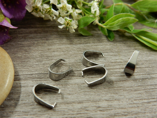 Riipuspidike, 7x6x3mm, rst, 1kpl