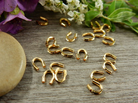 Vaijerinsuoja 4.5x4mm, 18K/vaaleakulta 20kpl