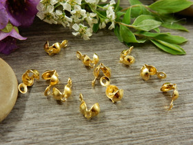 Solmusuoja, 4x8mm, kulta, 20kpl