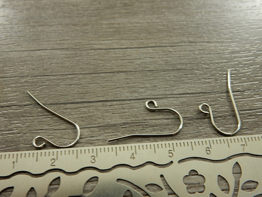 Korvakorukoukku, 17x19mm, rst, 10paria