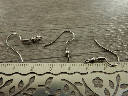 Korvakorukoukku 20x18mm, rst, 10paria