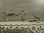 Korvakorukoukku, käännetty lenkki, 20x18mm, rst, 10paria