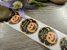 Halloween tarra, 25mm, moniväri, 10kpl