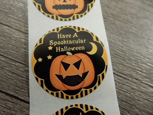 Halloween tarra, 25mm, moniväri, 10kpl