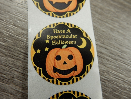 Halloween tarra, 25mm, moniväri, 10kpl