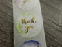 Thank you tarra, 25mm, moniväri, 10kpl