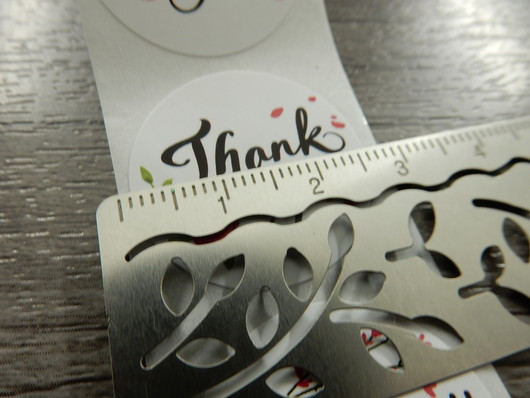 Thank you tarra, 25mm, moniväri, 10kpl