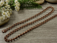 Twistketju,3x5x0.8mm, kupari, 1m