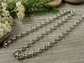 Roloketju, 4x1mm, rst, 1m