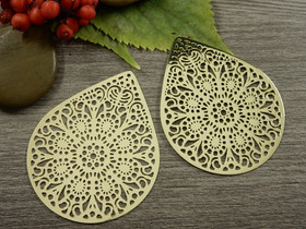 Pisarariipus, 48x39mm, vaaleakulta, 1kpl