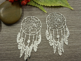 Unisieppaririipus lotus, 48x25mm, kromi, 1kpl