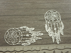 Unisieppaririipus lotus, 48x25mm, kromi, 1kpl