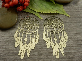 Unisieppaririipus lotus, 48x25mm, vaaleakulta, 1kpl