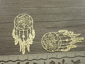 Unisieppaririipus lotus, 48x25mm, vaaleakulta, 1kpl