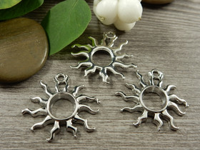 Aurinkoriipus, 26x25mm, kromi, 1kpl