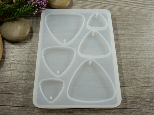 Silikonimuotti kolmiot, 105x75x6mm, 1kpl