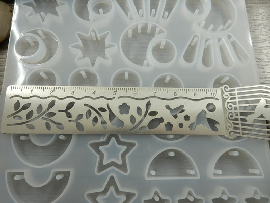 Silikonimuotti korunosat, 130x130x6mm, 1kpl