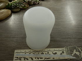 Mittakuppi+tikku , 67x58x70mm/100ml, 1kpl POSTIPAKETTI TOIMITUS