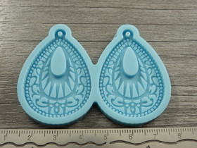 Silikonimuotti kuvio, 47x64x5mm, 1kpl