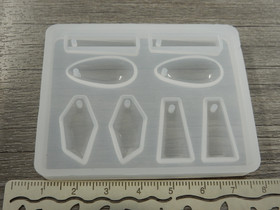 Silikonimuotti kuviot, 53x68x7mm, 1kpl