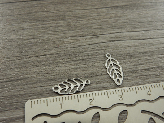 Lehtiriipus, 13x6mm, rst, 1kpl