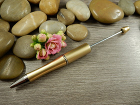 Helmikynä, n.15cm, kulta, 1kpl