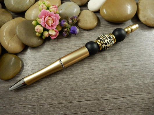 Helmikynä, n.15cm, kulta, 1kpl