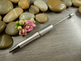 Helmikynä, n.15cm, hopea, 1kpl