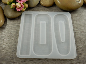 Silikonimuotti pinni/ klipsi, 75x70.5x3.5mm, 1kpl