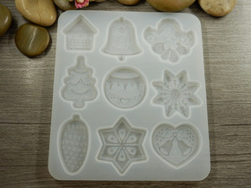Silikonimuotti joulu, 130x115mm, 1kpl