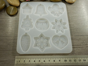 Silikonimuotti joulu, 130x115mm, 1kpl