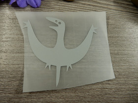 Heijastava kuva lohikäärme, 55x60mm, 1kpl