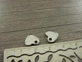 Sydänriipus, 10x9mm, rst, 1kpl