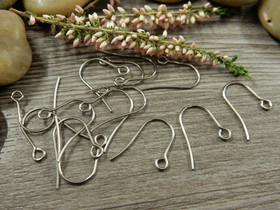 Korvakorukoukku, 15x16mm, rst, 10paria