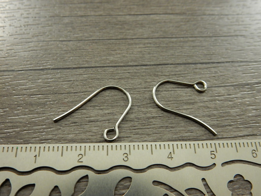 Korvakorukoukku, 15x16mm, rst, 10paria