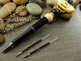 Helmikynän vaihtomuste, musta, 1kpl