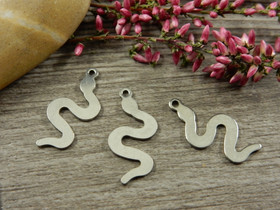 Käärmeriipus, 20x9mm, rst, 1kpl